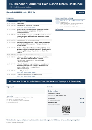Flyer Vorschau