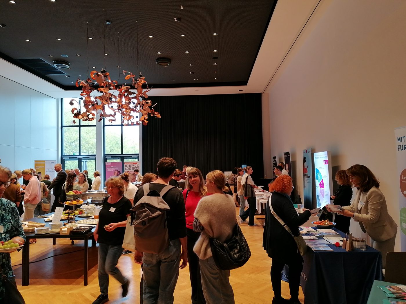 Netzwerken in der Pause